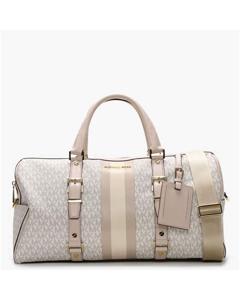 michael kors weekender bag pink|Michael Kors purses vanilla pink.